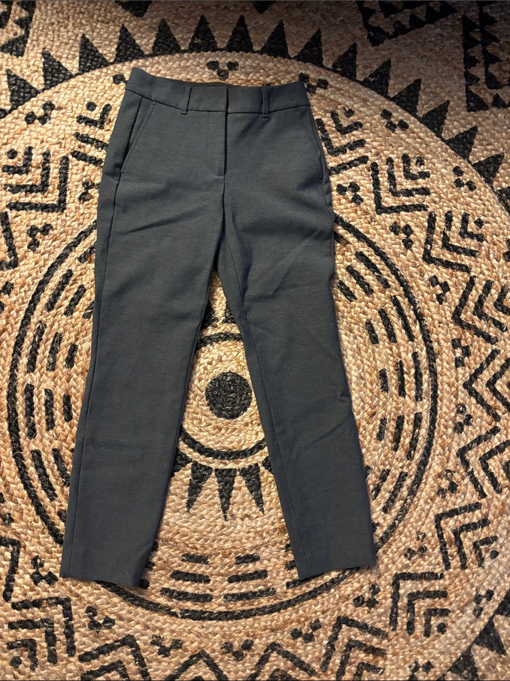 grey white house black market dress pants
